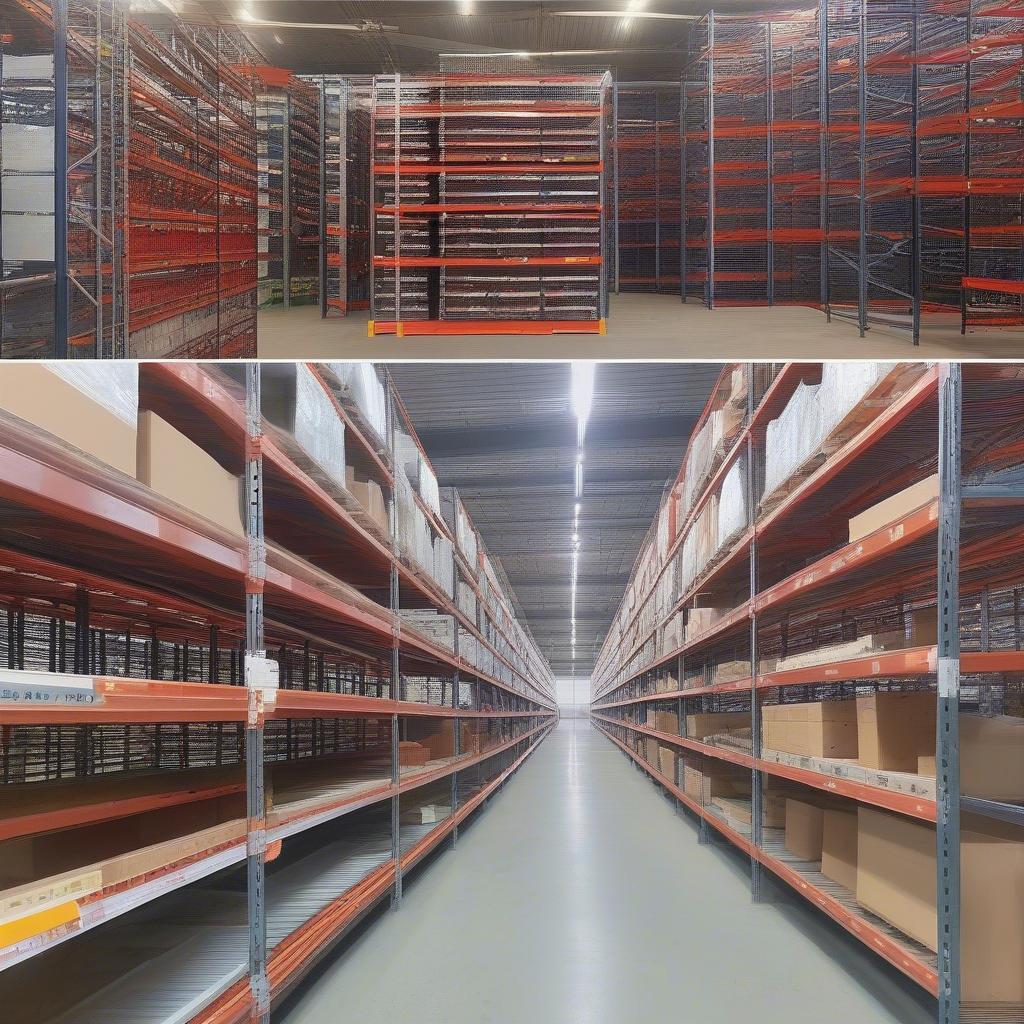 Các loại kệ sắt giá rẻ phổ biến tại Hà Nội