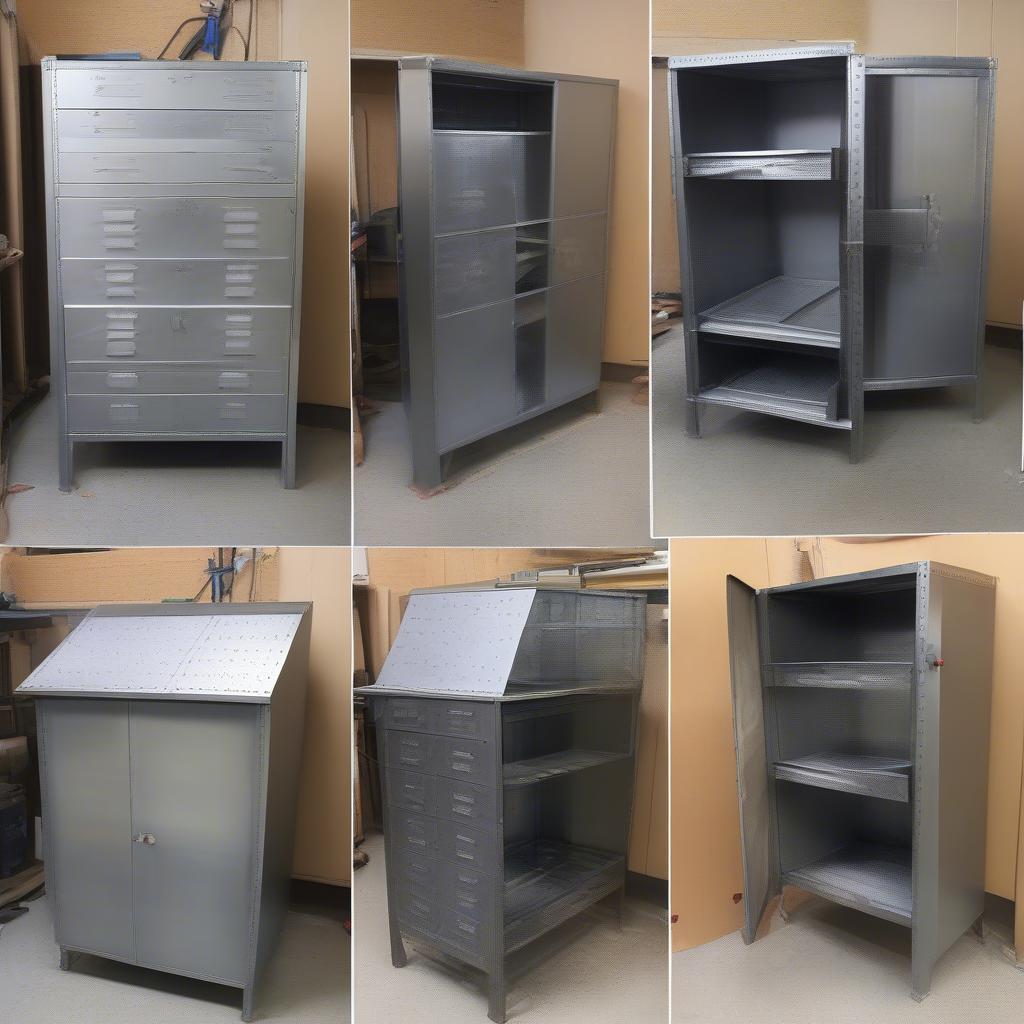Các Bước Thực Hiện Làm Tủ Sắt