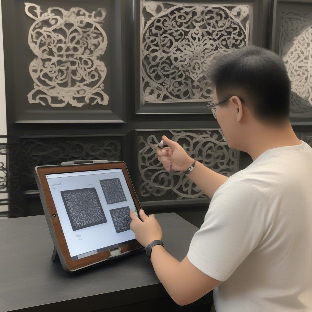 Sắt mỹ thuật Tuấn Đạt thiết kế theo yêu cầu