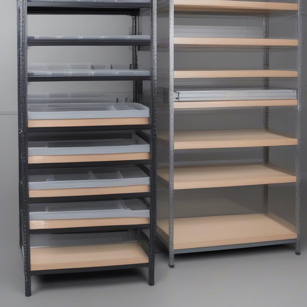 So sánh giá sắt GS2K2 với các loại kệ khác