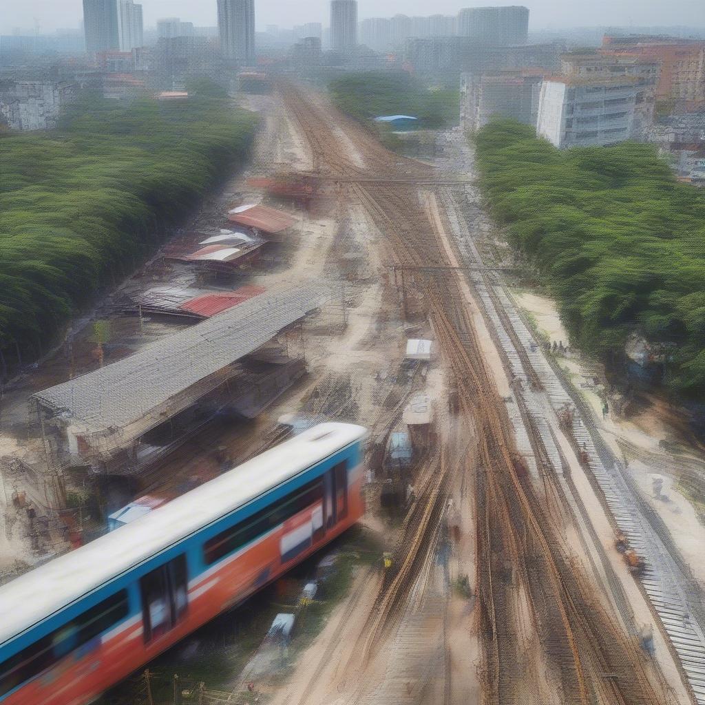 Thách thức và cơ hội đường sắt Hà Nội