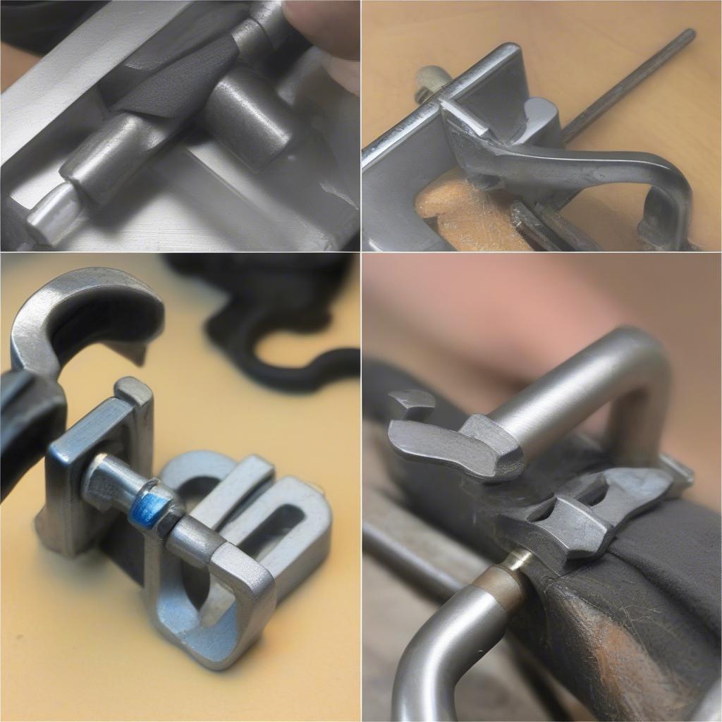 Ứng dụng kẹp sắt 15mm trong thực tế