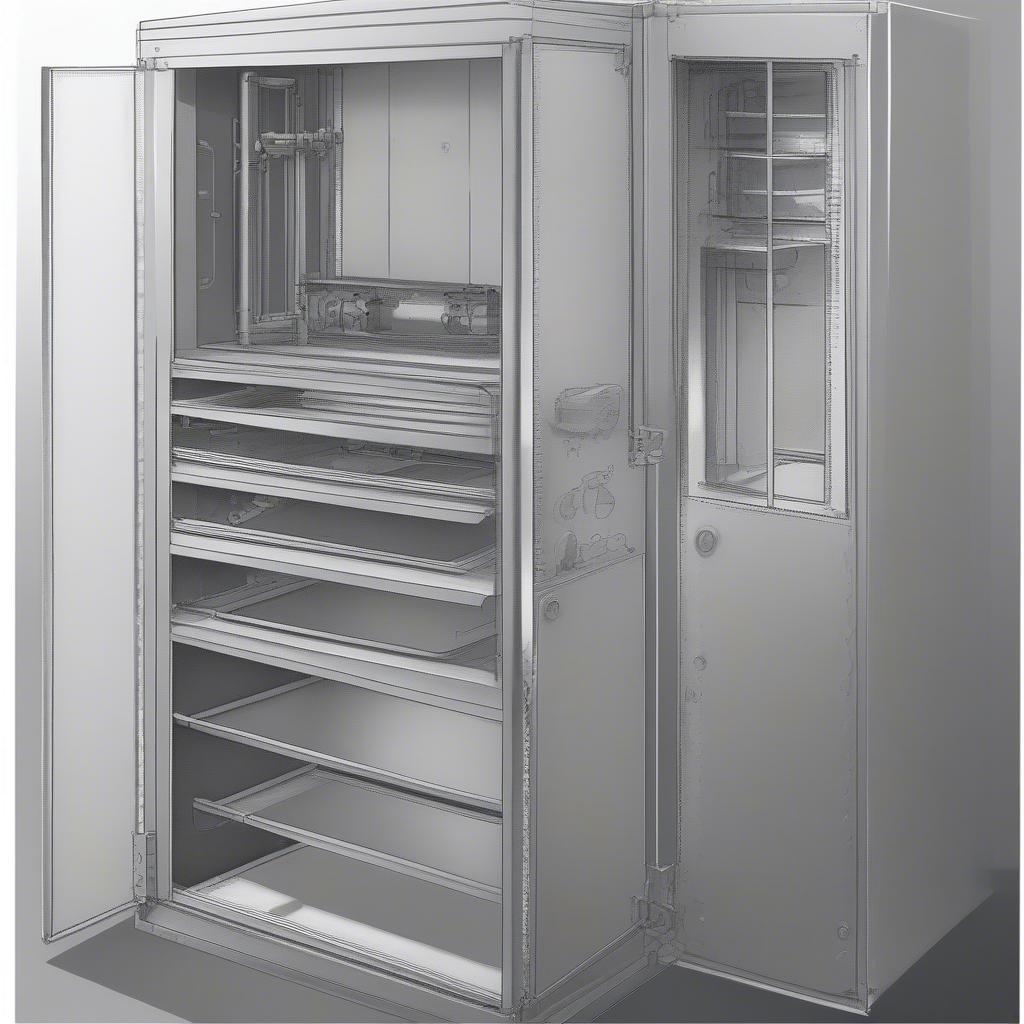 Kỹ thuật ghép tủ sắt chuẩn