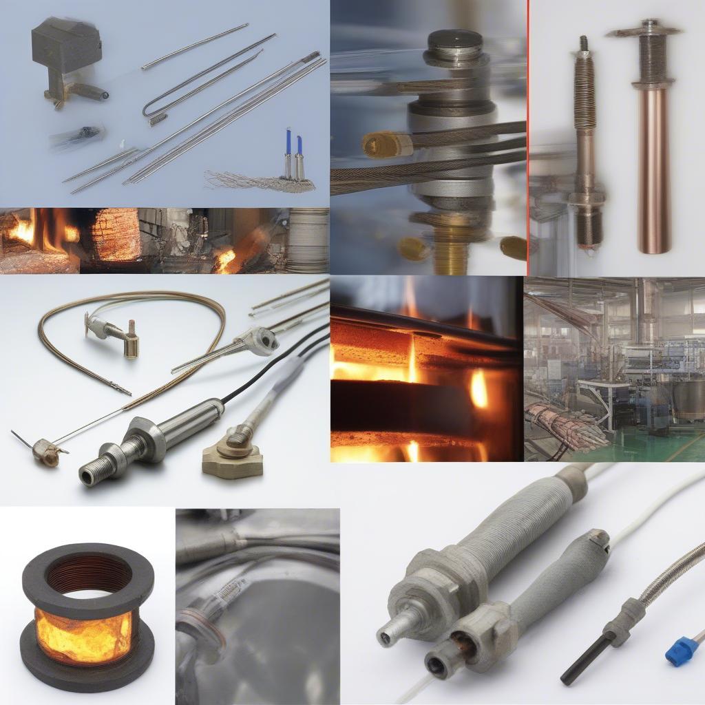 Ứng dụng cặp nhiệt điện sắt-constantan trong công nghiệp